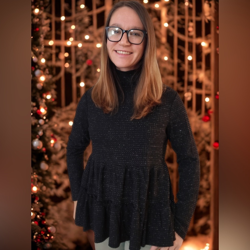 LC Lauren Conrad Sparkly Sweater
